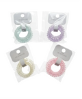 Matte Spiral Hair Ties