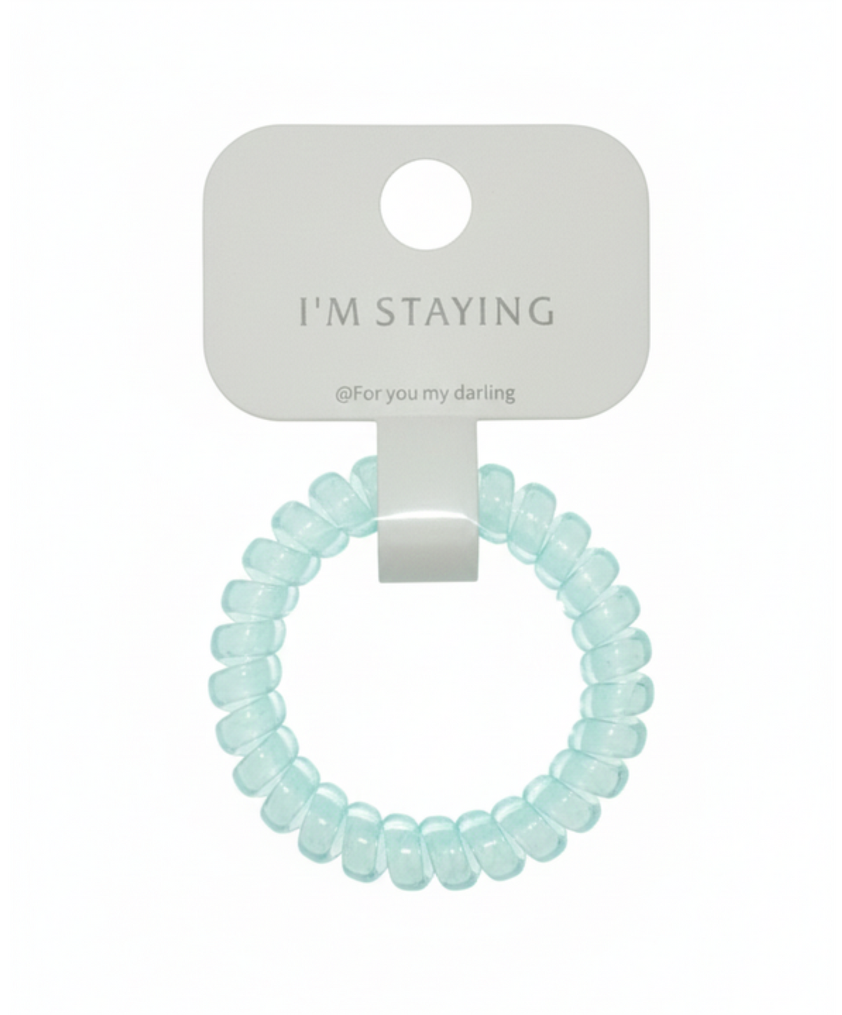 Matte Spiral Hair Ties