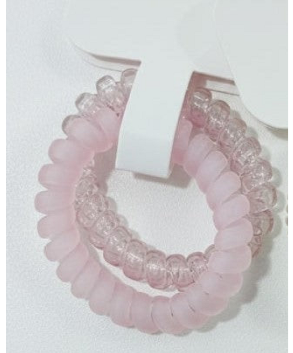 Matte Spiral Hair Ties