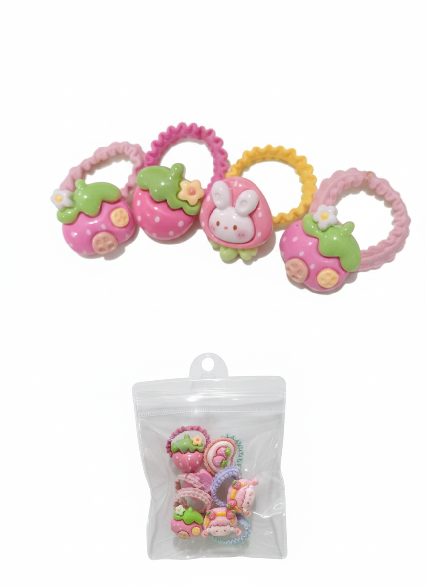 A pack of hair Accessories and kids jewelry