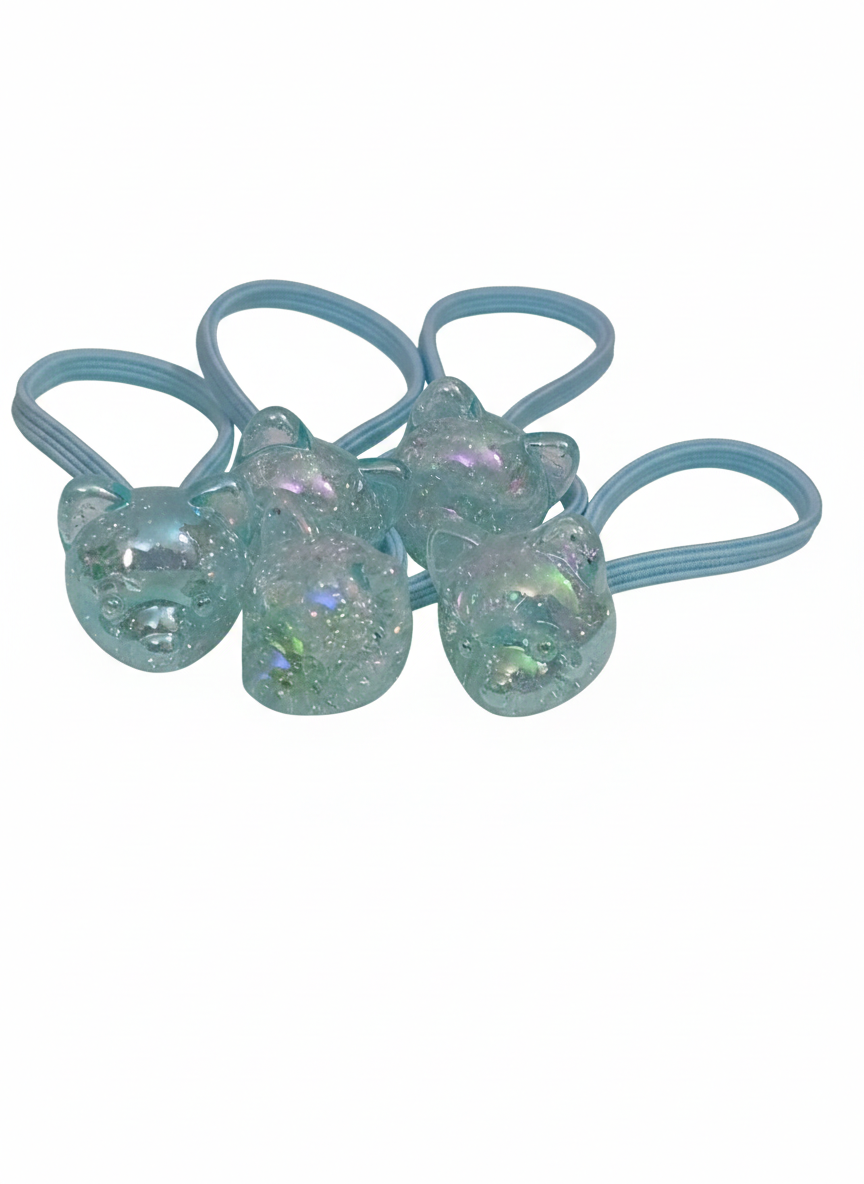 Crystal Shine Kids Hair Ponies