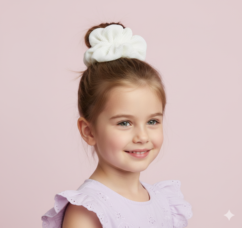 soft crinkle fabric ponies 1 piece