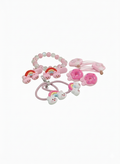 Pastel Rainbow Hair Accessories Combo for Girls