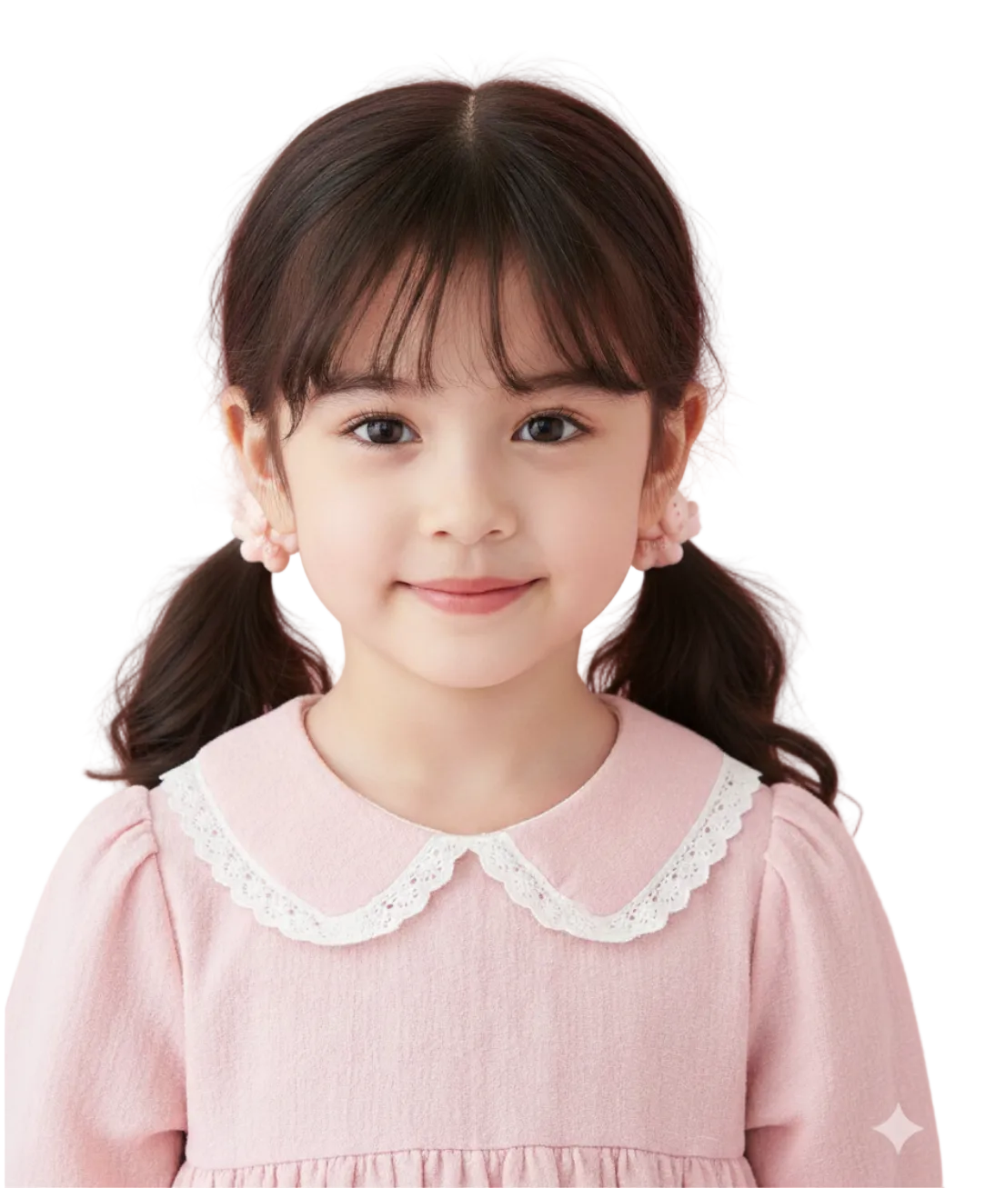 Cute Teddy Hair Elastic Set (Pack of 5)