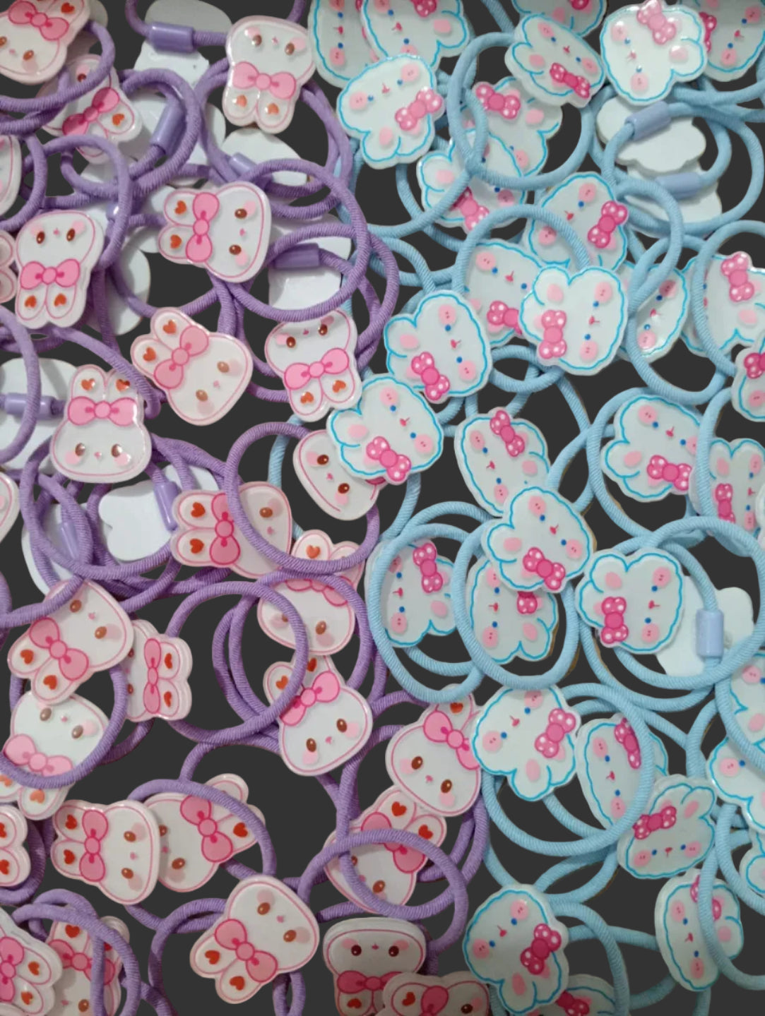 Bunny Hair Rubber Band Set